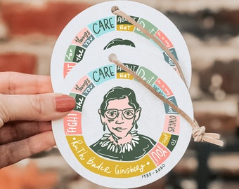RBG Ornament | Ruth Bader Ginsberg Quote, Christmas Gift