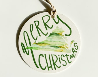 Virginia Mountains Ornament || Blue Ridge Mountains || Christmas Gift || Virginia Stocking Stuffer || Light-weight, Paperboard Ornament