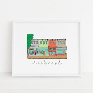 Richmond Row House || Richmond, Va Prints