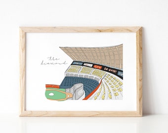 The Diamond || Richmond, Va Print