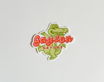 Gayton Gators Stickers (PREORDER) || Henrico, Va School Stocking Stuffer || Teacher Christmas Gift