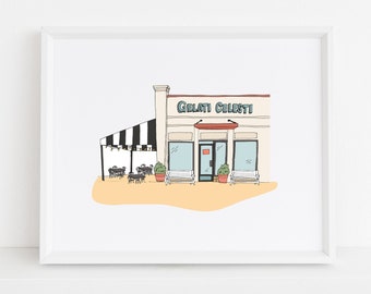 Gelati Celesti || Richmond, Va Print