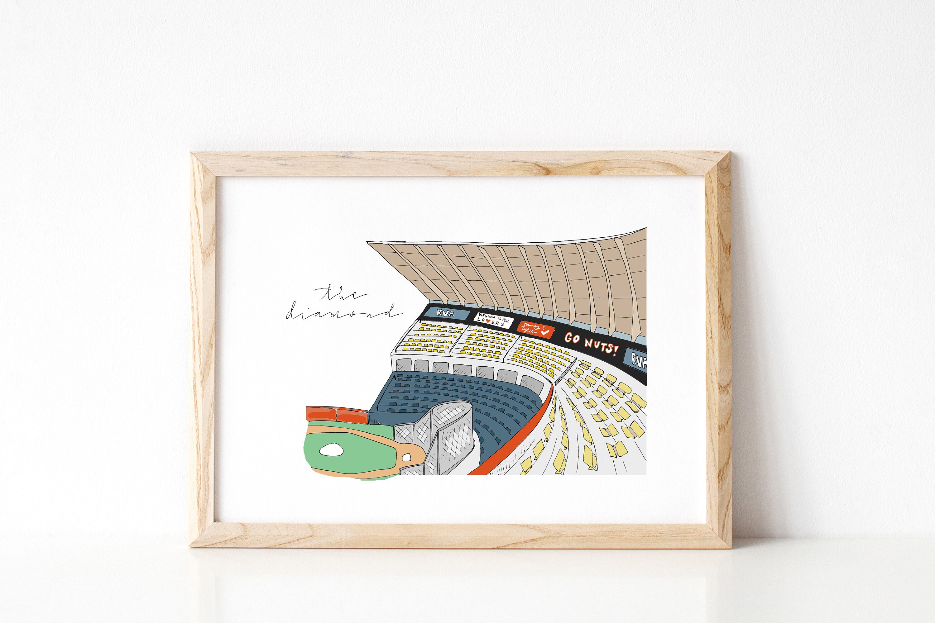 The Diamond || Richmond, Va Print