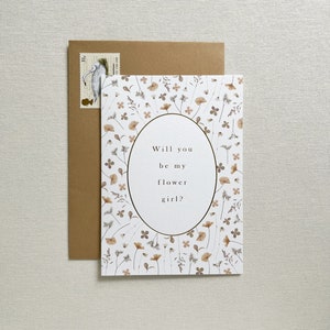 Carta floreale ragazza fiore Lilla