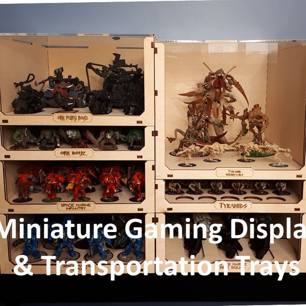 Miniatur Aufbewahrungs- und Transporttabletts