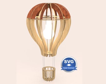 Balloon Lamp Laser Cutter Files
