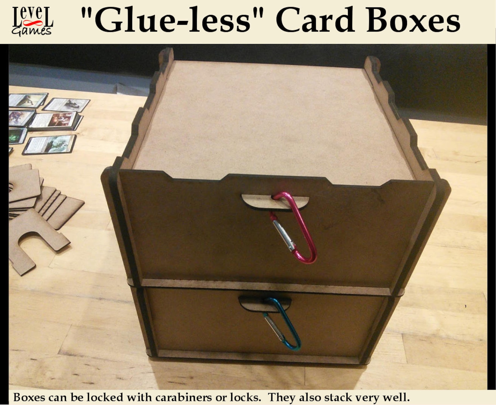 Card Box Laser Cut Design Files for MTG Dominion Etsy Canada