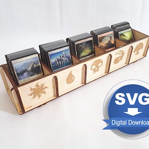 MTG Land Station - Laser-cut design bestanden