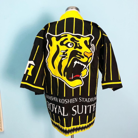 Rare Kimono Hanshin Tiger Big Tiger Logo