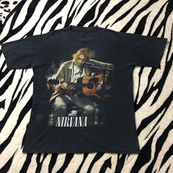 Vintage 90s Nirvana Bootleg Distressed tee