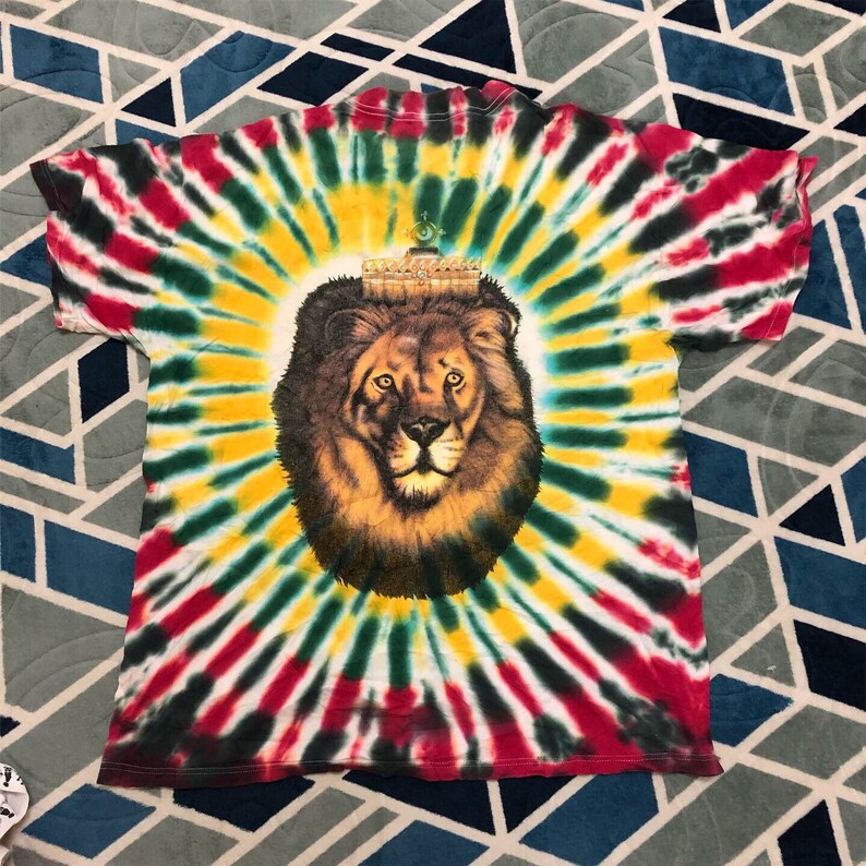 Super Rare Vintage 1997 Robert Nesta Marley Tye Dye