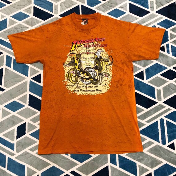 Rare Vintage 90’s Indiana Jones Adventure Tye Dye