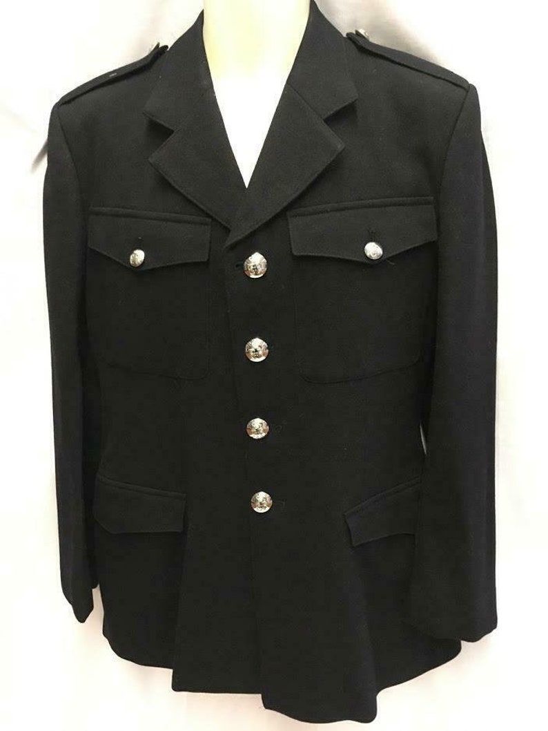 Vintage police jacket 42 chest Bobbies peeler uniform Etsy