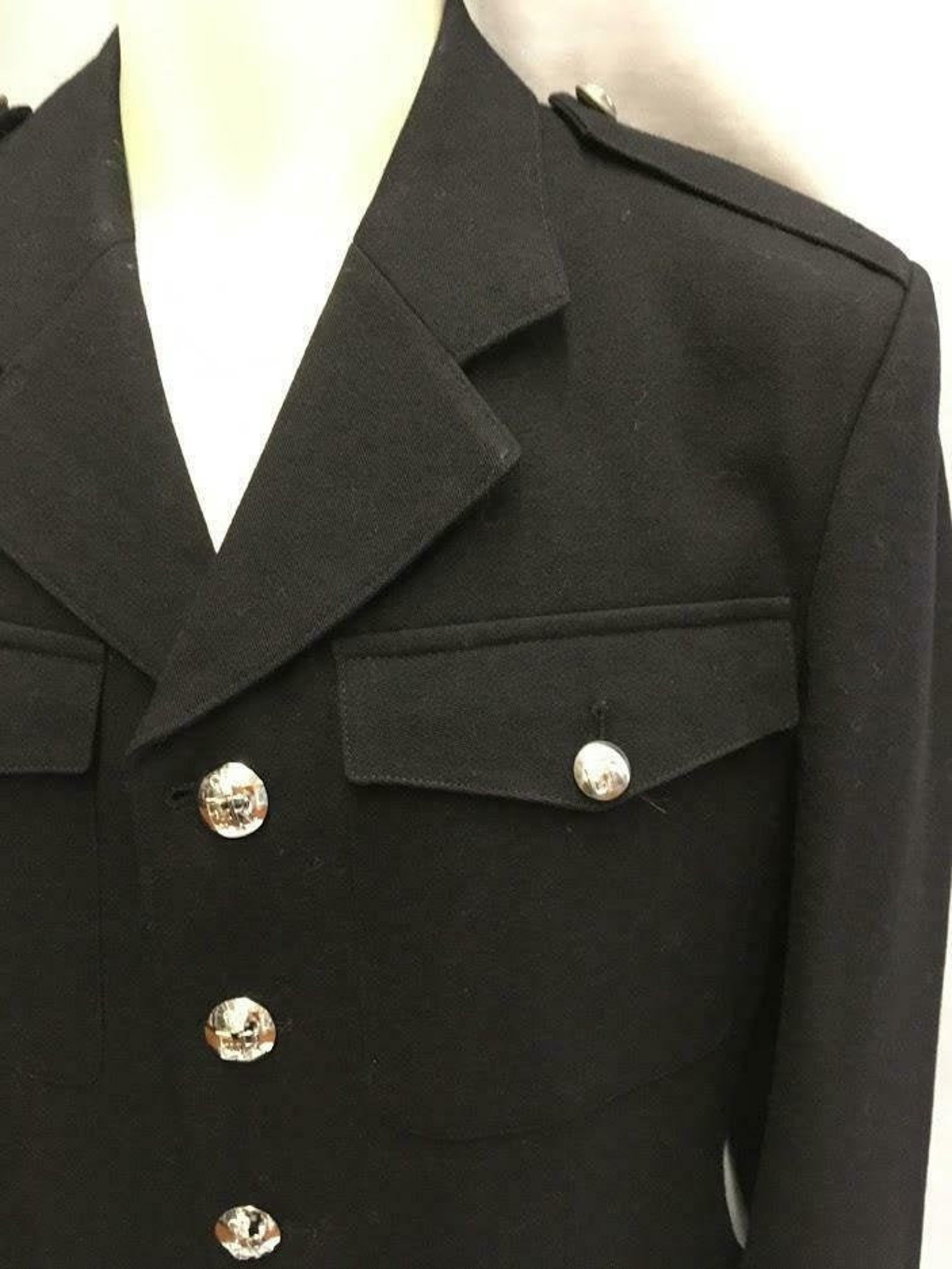 Vintage police jacket 42 chest Bobbies peeler uniform Etsy