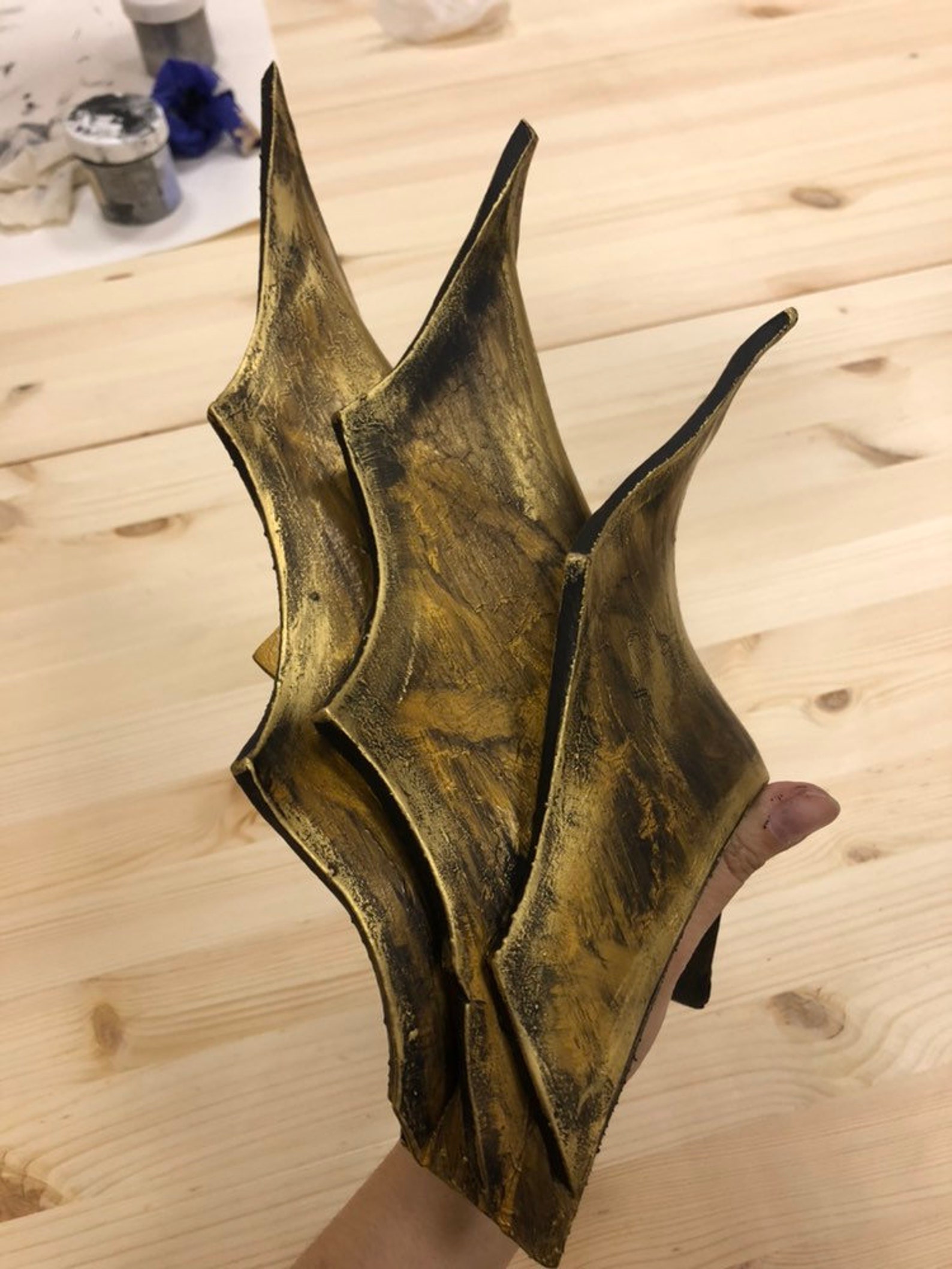 Fantasy cosplay shoulder armor pauldron wing Etsy