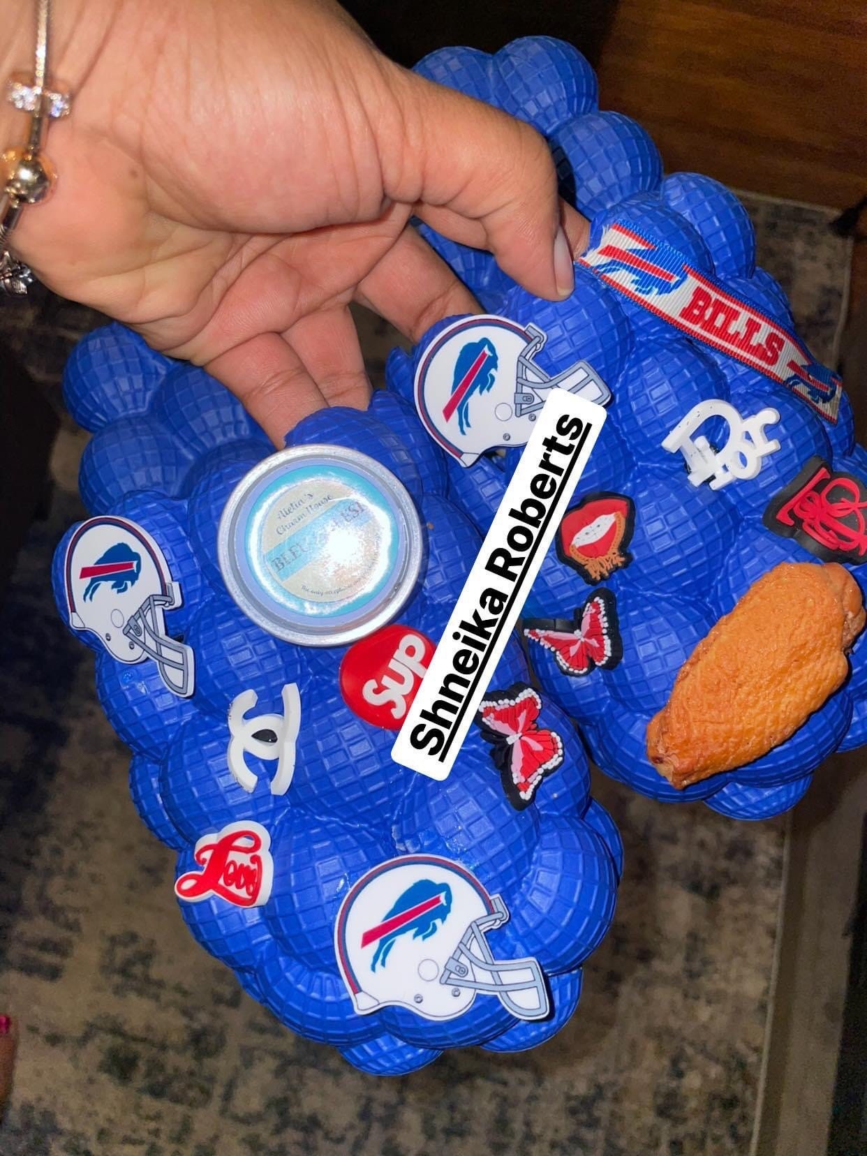 Buffalo Bills Bubble Slides - Etsy