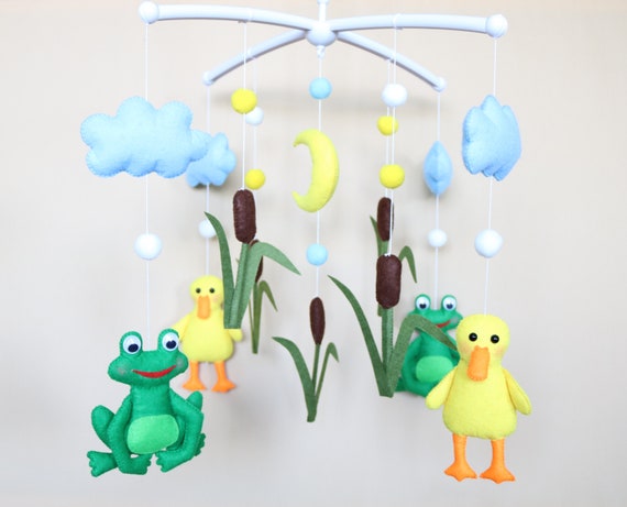 frog baby mobile
