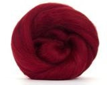 Available as 1 or 4 ounce Top Spice 100/% Corriedale Dyed Roving Needle Felting Wool