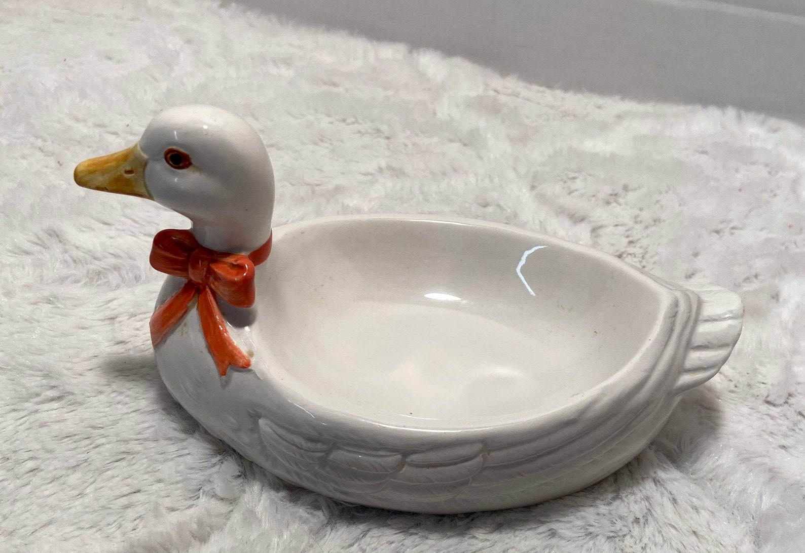 Vintage Duck Soap Dish Holder/Kitchen Sponge Holder Otagiri Etsy