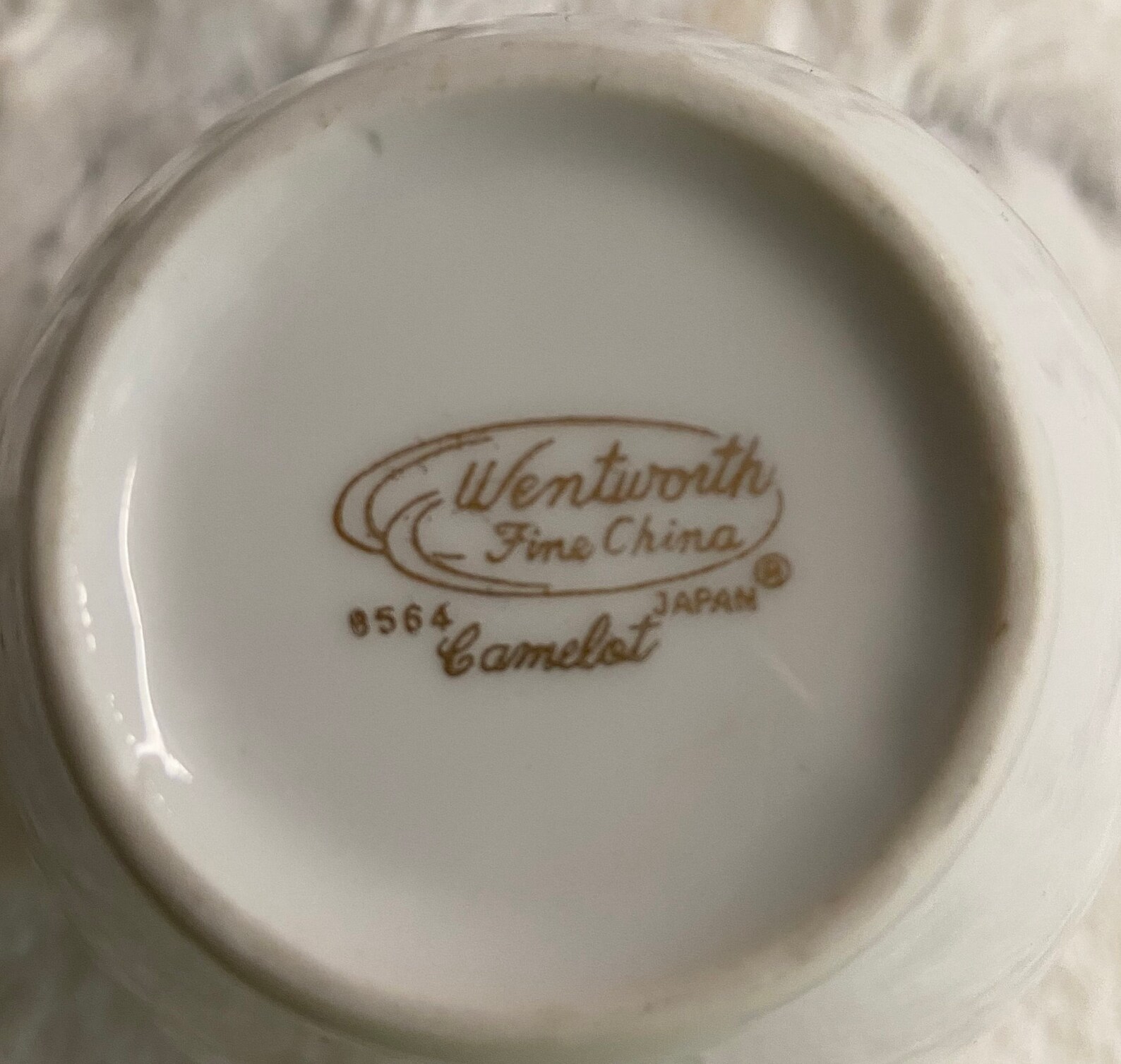 Wentworth Fine China Creamer Pattern Camelot Japan Etsy