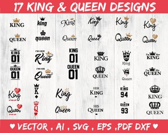 Free Free King And Queen Svg Etsy 323 SVG PNG EPS DXF File