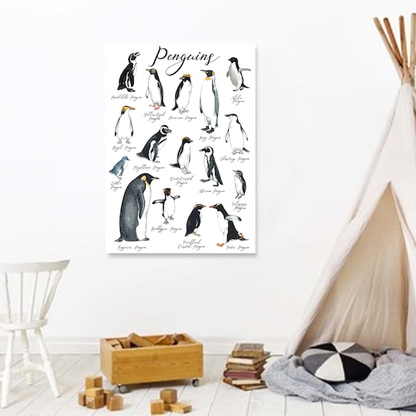 Endangered Animal Poster - Etsy