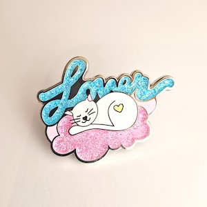 Eras Tour Enamel Pin, Cat Lover collectible pin, Cat Fashion Pin, Pet Lover Accessory