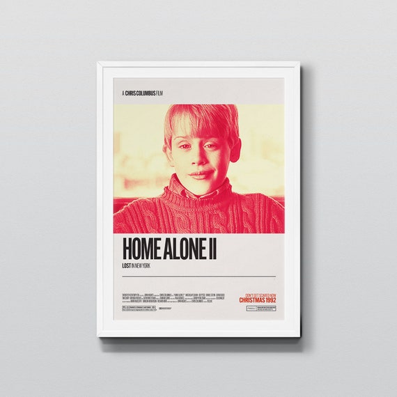 Home Alone 2 Lost In New York 1992 Retro Movie Poster Etsy