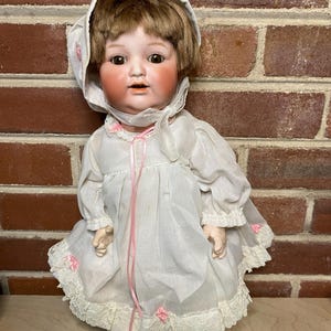 Antique nippon bisque head doll