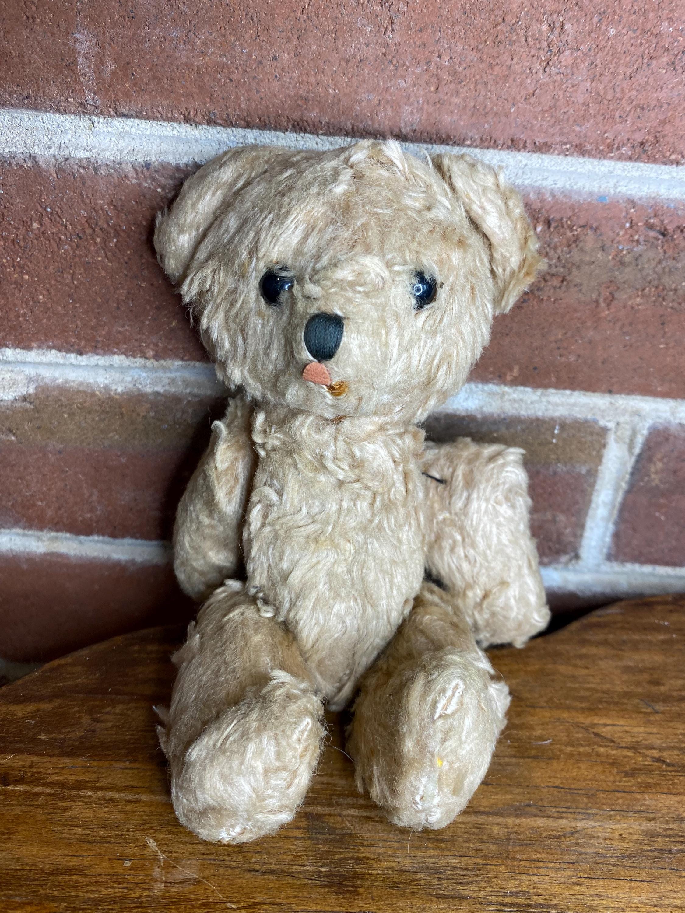 Ours Polaire Ancien – Jouet Vintage Années 1930-1940, Teddy Bear Rare