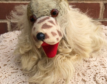 Vintage mohair dog