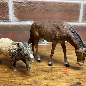 Antique composite animal horse