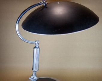 Bauhaus table lamp, large vintage desk lamp, Accent lamp, interior decor, 30's