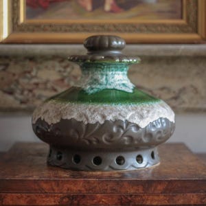 Vintage ceramic pendant light, ceramic lampshade, hanging lamp, ceiling lamp, decoration
