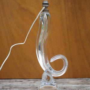 Vintage crystal lamp, table lamp, crystal table lamp, side lamp, interior decoration, bedside lamp