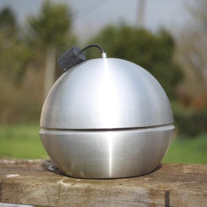 Space Age Aluminum Pendant Light, Vintage Ceiling Lamp, Ball Lamp, Ceiling Lamp, Pendant Light