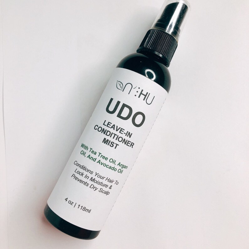 Natural Leave In Conditioner Detangler Water Based Etsy