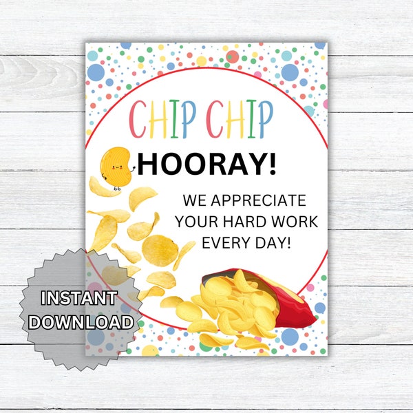 Chip Chip Hooray - Etsy