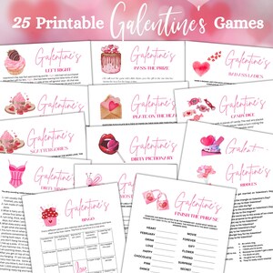 Printable Galentines Day Game Bundle Party Games and Activities ...