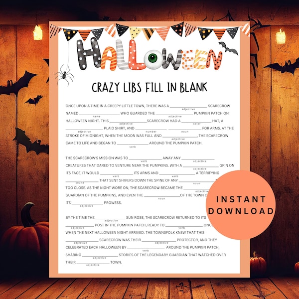 Fill in Blank Game Etsy