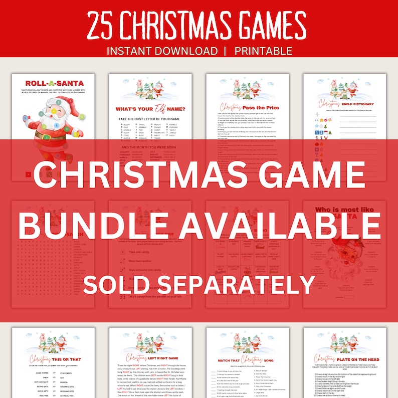 Christmas Eve Party Games 