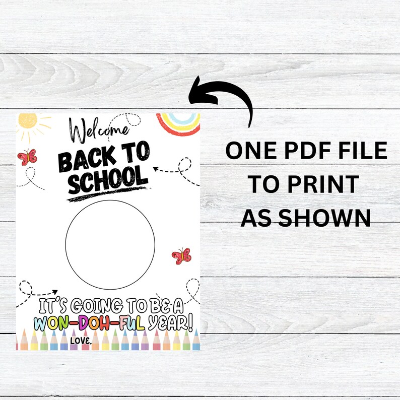 Editable Doh Back to School Play Gift, Meet the Teacher Doh Tag for ...