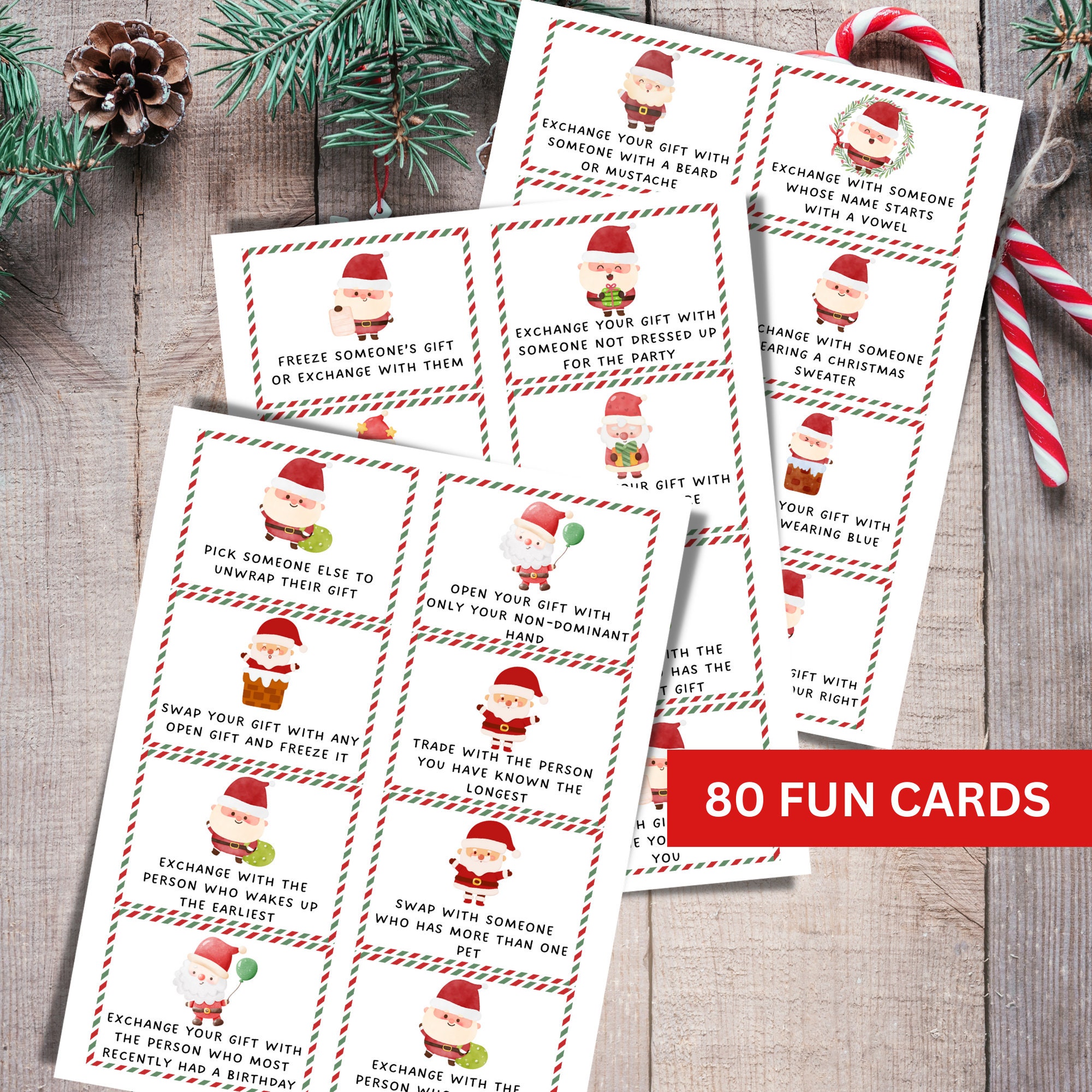 Christmas Gift Exchange Game, Xmas Gift Swap Game, Fun Holiday Party