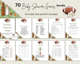 Juegos de baby shower de fútbol, juegos de baby shower de otoño, juegos de baby shower, baby shower de fútbol, baby shower de otoño, baby shower de fútbol, imprimible