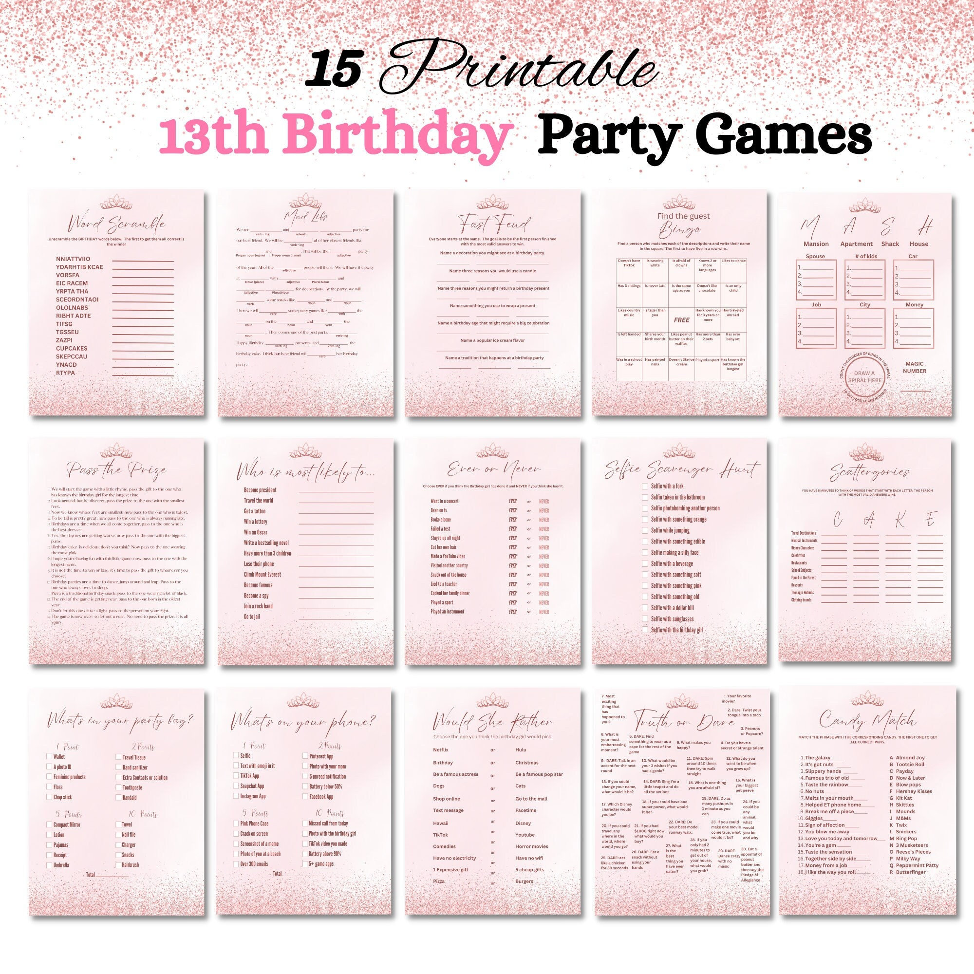 13th-birthday-party-games-unique-13th-birthday-party-ideas-your