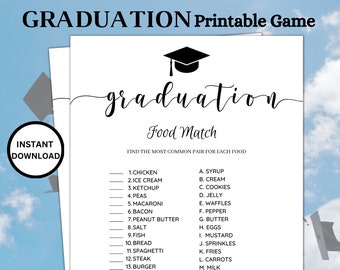 Jogos de formatura para imprimir, Jogo da Combinação de Comidas para a Formatura de 2026, Jogos para Festa de Formatura, Festa de Formatura, Turma de 2026, Jogos de Formatura