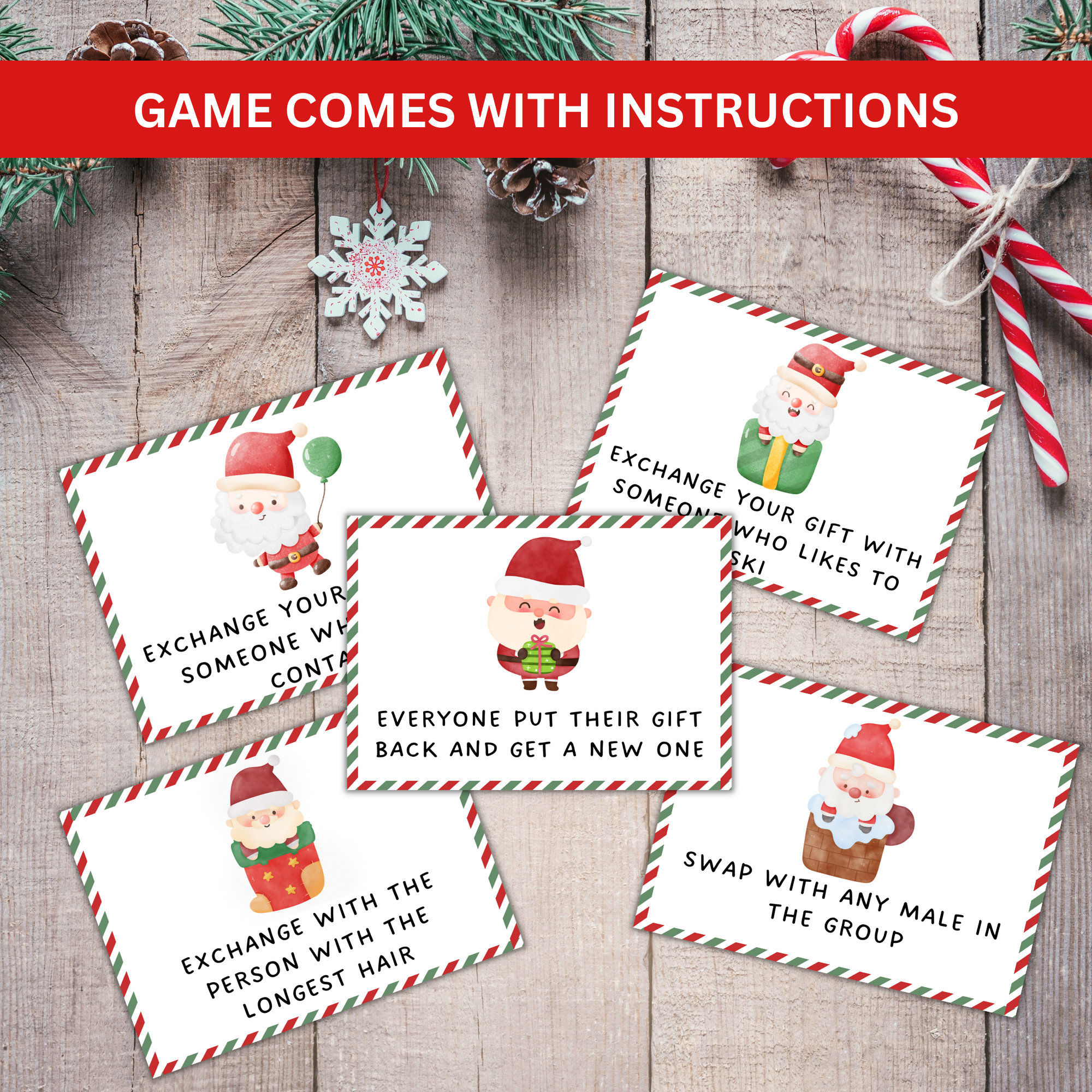 Christmas Gift Exchange Game, Xmas Gift Swap Game, Fun Holiday Party