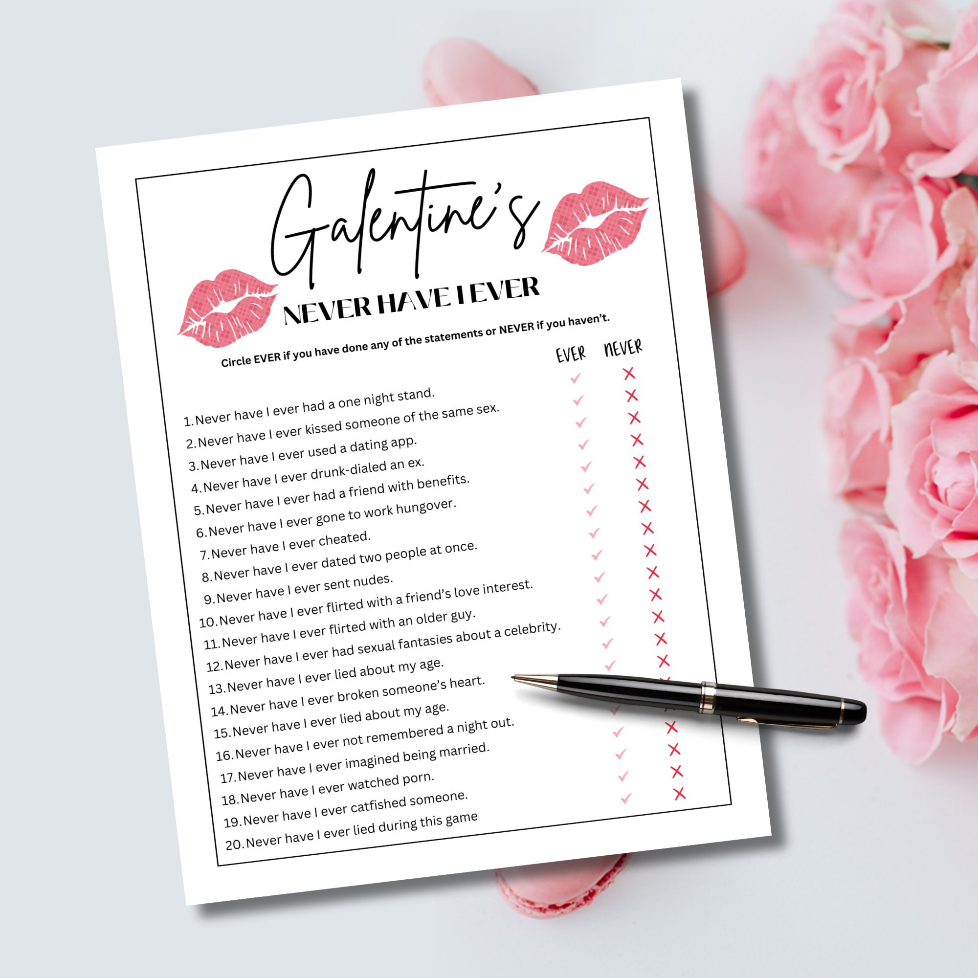 Printable Mega Galentines Day Game Bundle Party Games and Activities ...