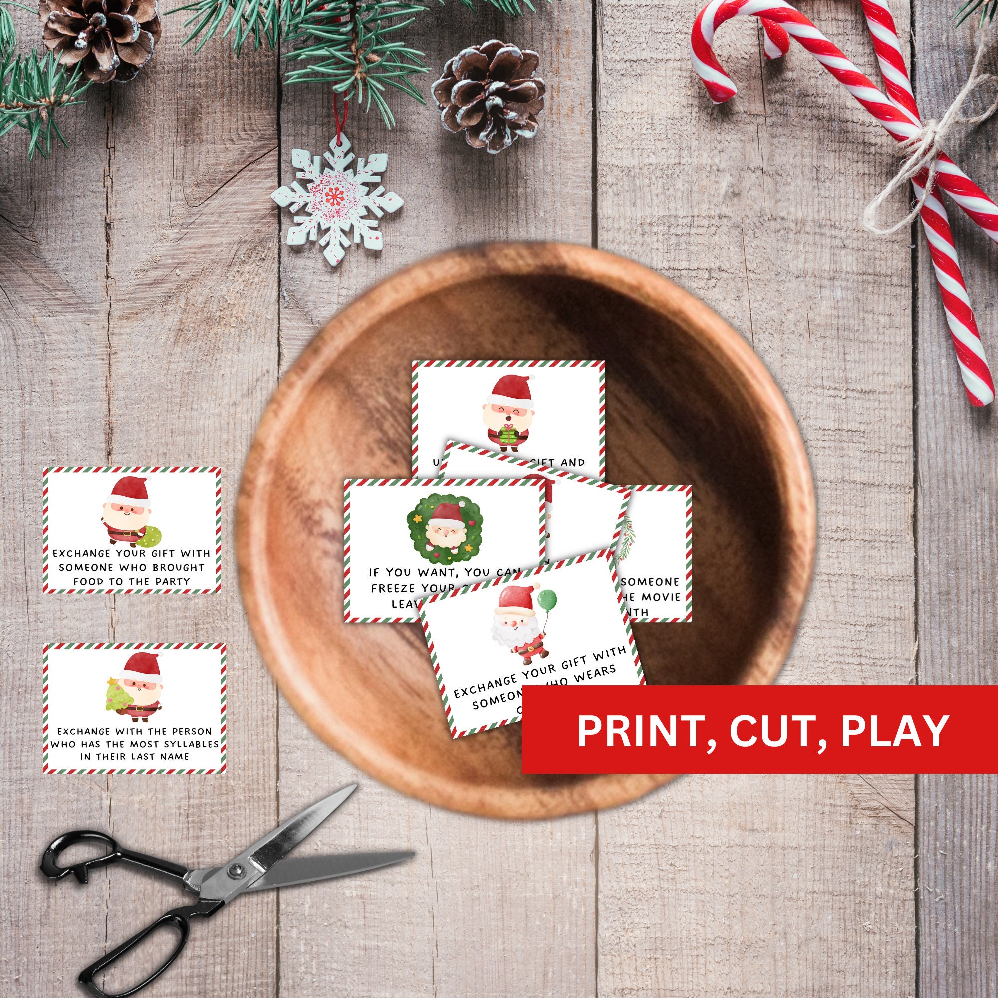 Christmas Gift Exchange Game, Xmas Gift Swap Game, Fun Holiday Party