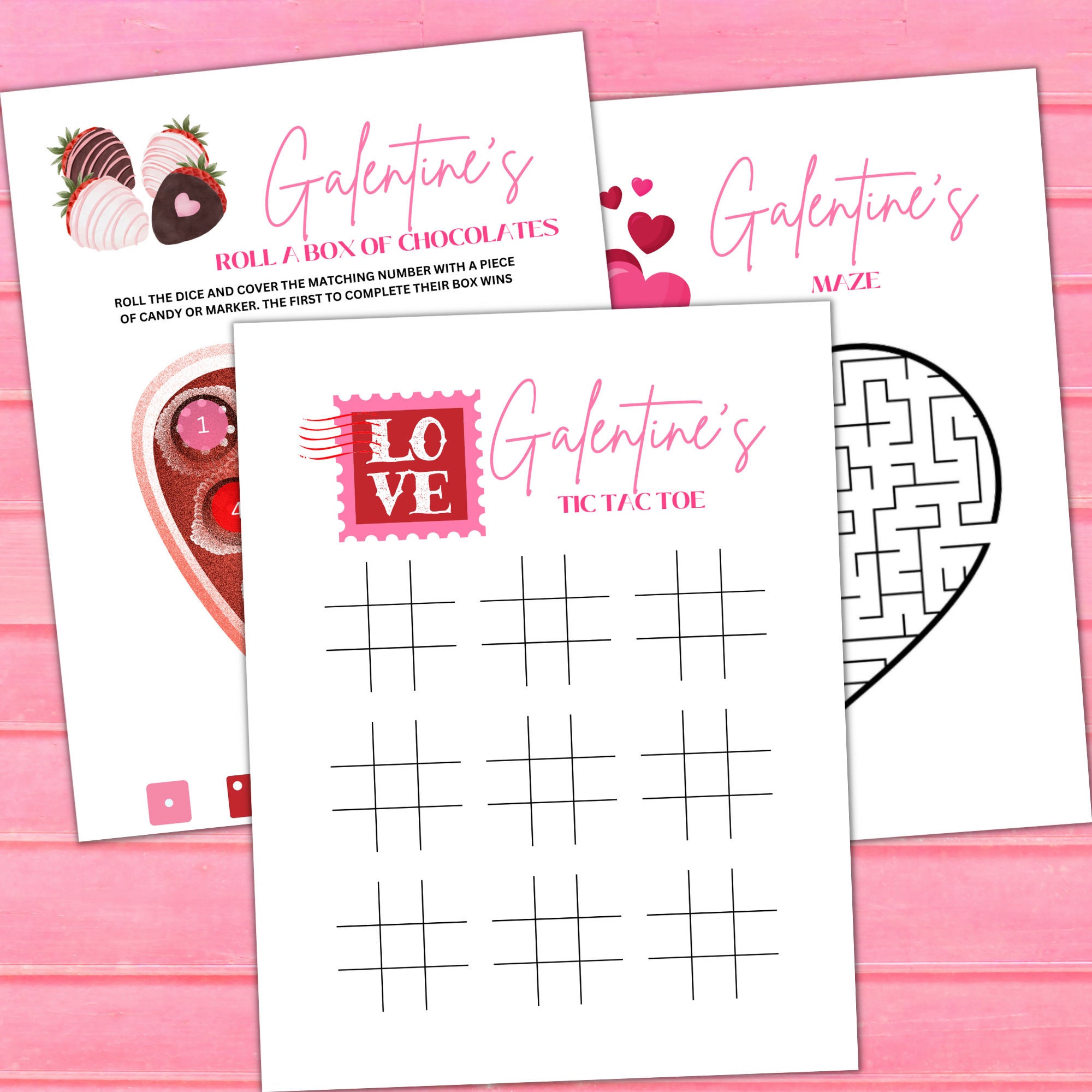 Printable Galentines Day Game Bundle Party Games and Activities ...